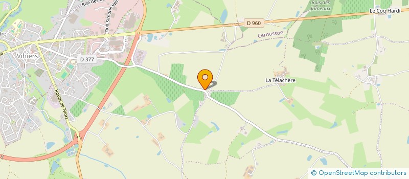 localisation de l'entreprise MONSIEUR ALAIN CHALOPIN à LYS-HAUT-LAYON