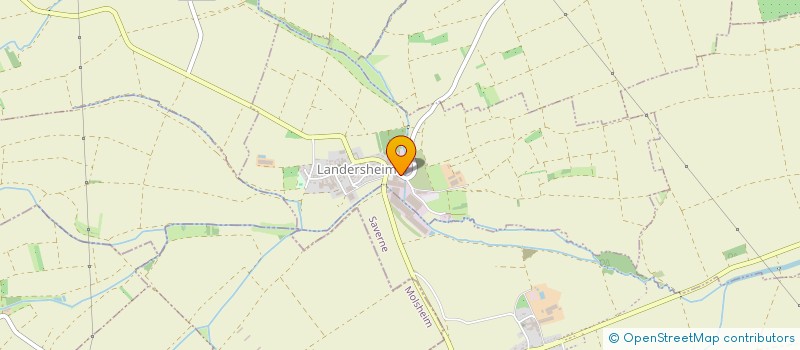 localisation de l'entreprise MONSIEUR ALAIN CHAMBEAU  LANDERSHEIM