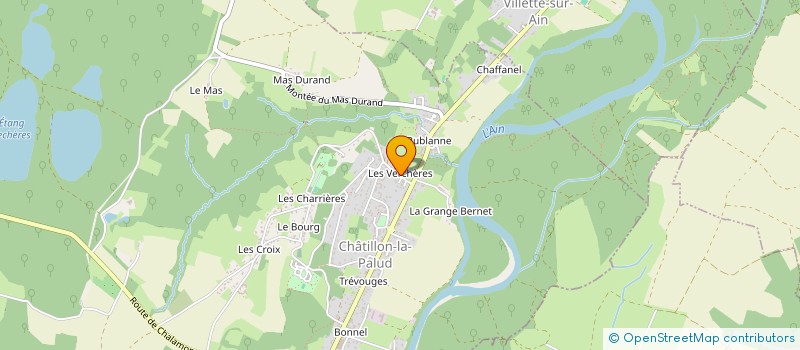 localisation de l'entreprise MONSIEUR ALAIN CHAMPENOIS à CHATILLON-LA-PALUD