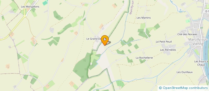 localisation de l'entreprise MONSIEUR ALAIN CHAMPIGNY  MARCILLY-SUR-VIENNE