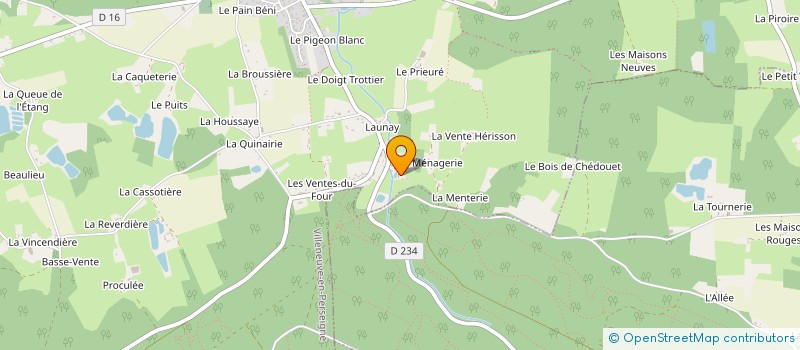 localisation de l'entreprise MONSIEUR ALAIN CHAMPROUX  SAINT-CALEZ-EN-SAOSNOIS