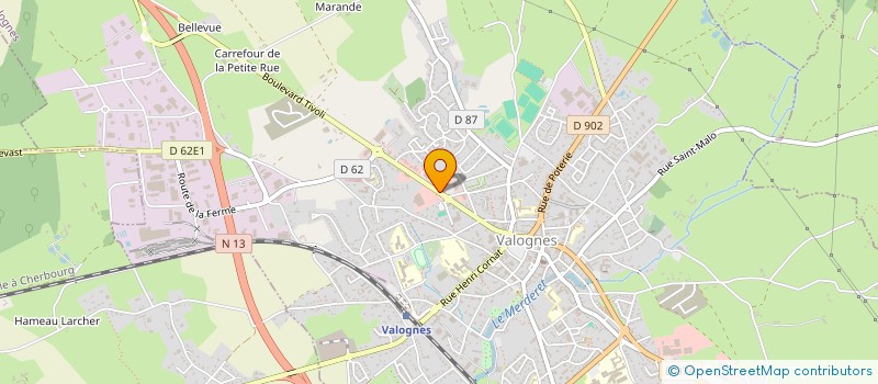 localisation de l'entreprise MONSIEUR ALAIN CHAMPSEIX à VALOGNES