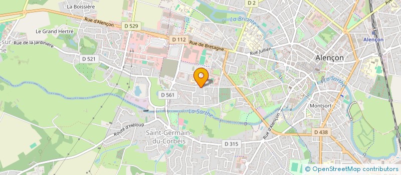 localisation de l'entreprise MONSIEUR ALAIN CHANTEPIE à ALENCON