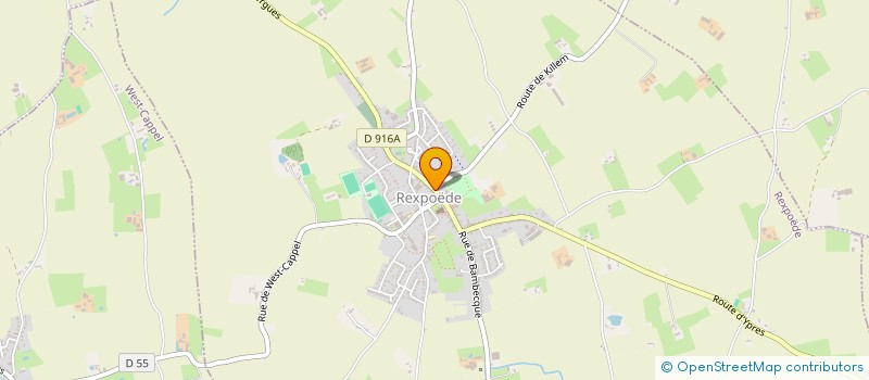 localisation de l'entreprise MONSIEUR ALAIN CHANTEREL  REXPOEDE