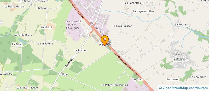 localisation de l'entreprise MONSIEUR ALAIN CHAPALAIN à SAINT-ETIENNE-DE-MONTLUC