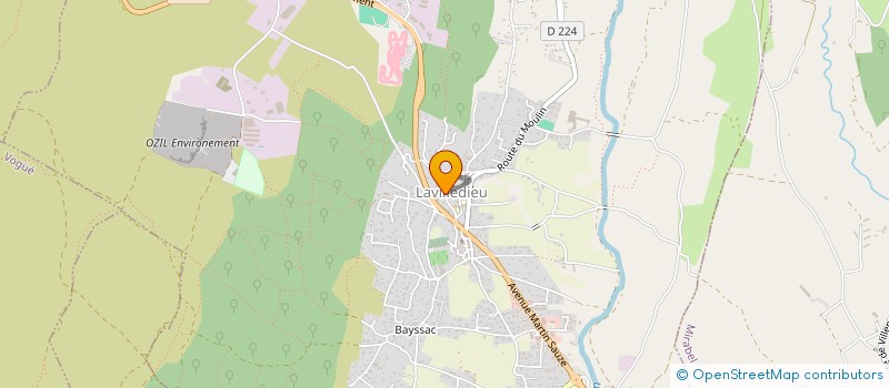 localisation de l'entreprise MONSIEUR ALAIN CHAPUY  LAVILLEDIEU