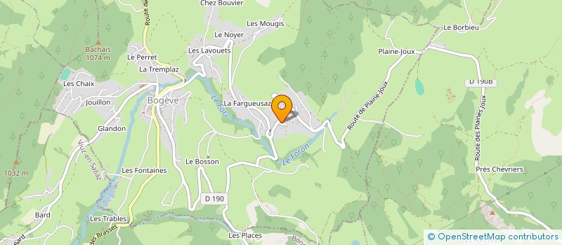 localisation de l'entreprise MONSIEUR ALAIN CHARDON à BOGEVE