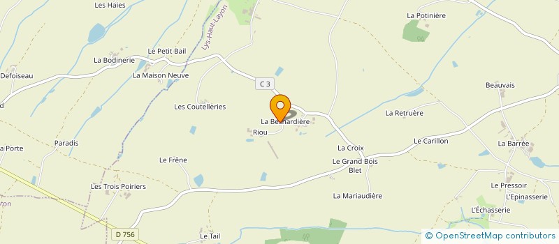 localisation de l'entreprise MONSIEUR ALAIN CHARGE à LYS-HAUT-LAYON
