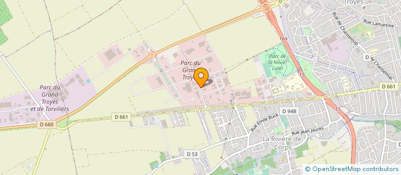 localisation de l'entreprise MONSIEUR ALAIN CHARLES  SAINTE-SAVINE