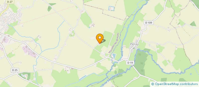 localisation de l'entreprise MONSIEUR ALAIN CHARLES  MAROLLES-LES-BRAULTS