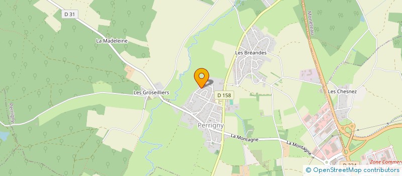 localisation de l'entreprise MONSIEUR ALAIN CHARLIER à PERRIGNY