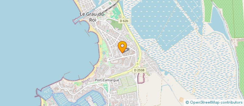 localisation de l'entreprise MONSIEUR ALAIN CHARRAS  LE GRAU-DU-ROI