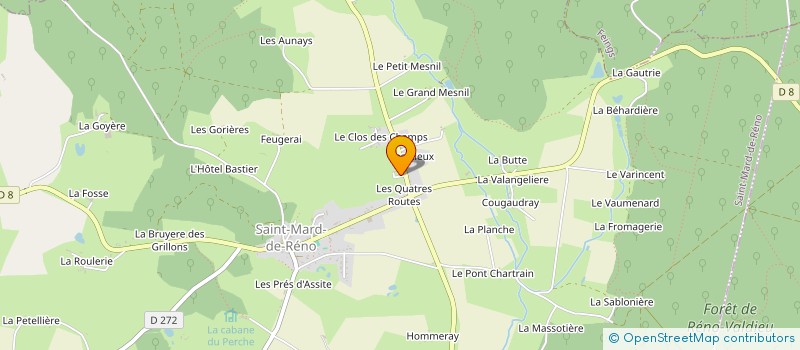 localisation de l'entreprise MONSIEUR ALAIN CHARRON à SAINT-MARD-DE-RENO
