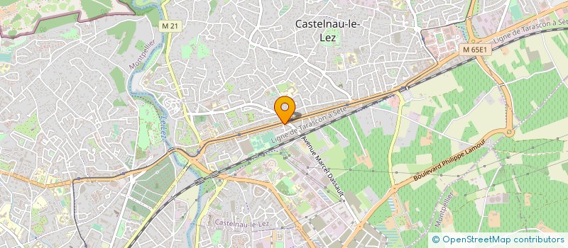 localisation de l'entreprise MONSIEUR ALAIN CHARTREL à CASTELNAU-LE-LEZ