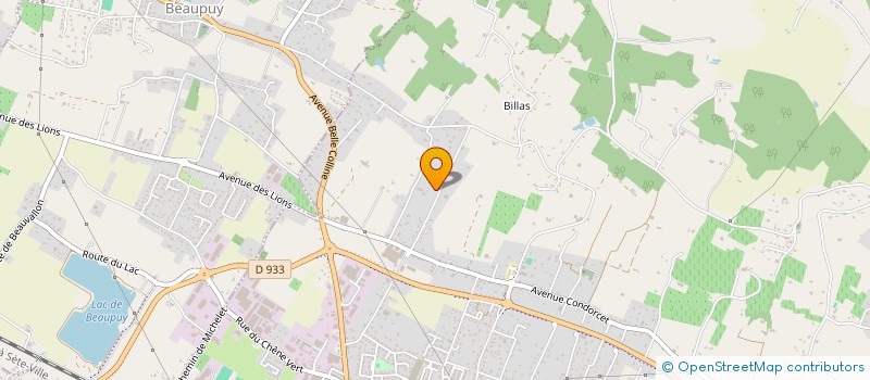 localisation de l'entreprise MONSIEUR ALAIN CHASTEAU  MARMANDE