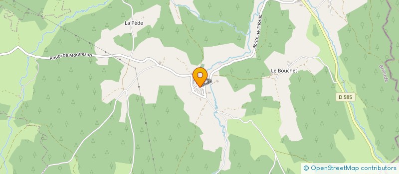 localisation de l'entreprise MONSIEUR ALAIN CHATEAUNEUF à CHANALEILLES