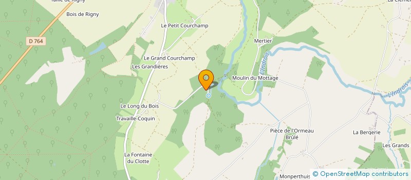 localisation de l'entreprise MONSIEUR ALAIN CHAUMIER  GENILLE