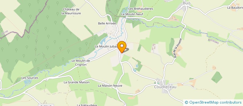 localisation de l'entreprise MONSIEUR ALAIN CHAURIN à ARCISSES