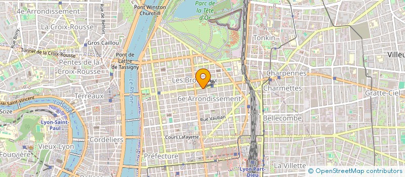 localisation de l'entreprise MONSIEUR ALAIN CHAVRIER  LYON