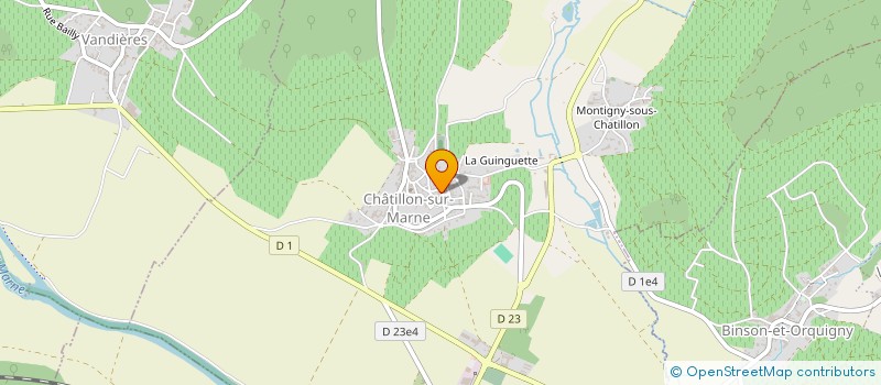 localisation de l'entreprise MONSIEUR ALAIN CHAYOUX  CHATILLON-SUR-MARNE