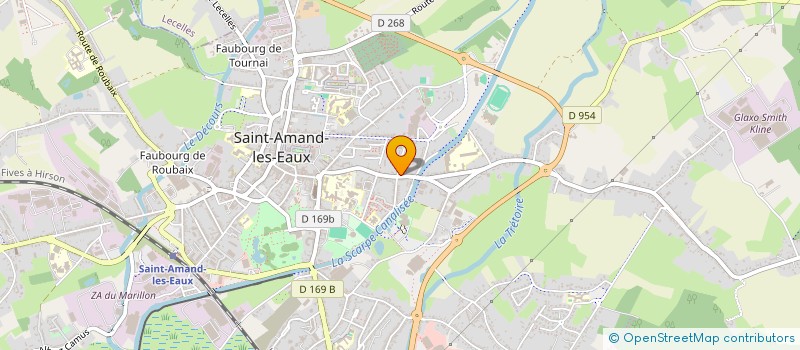 localisation de l'entreprise MONSIEUR ALAIN CHEBILI à SAINT-AMAND-LES-EAUX