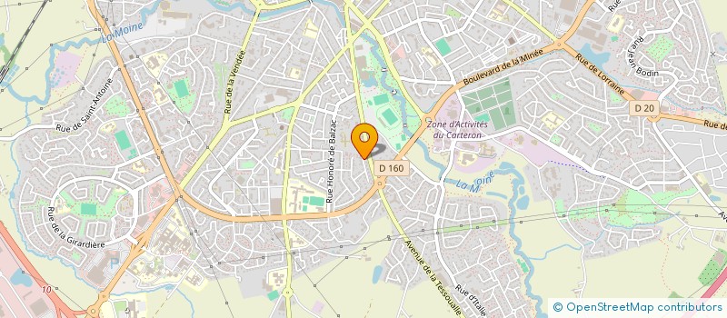 localisation de l'entreprise MONSIEUR ALAIN CHENU à CHOLET