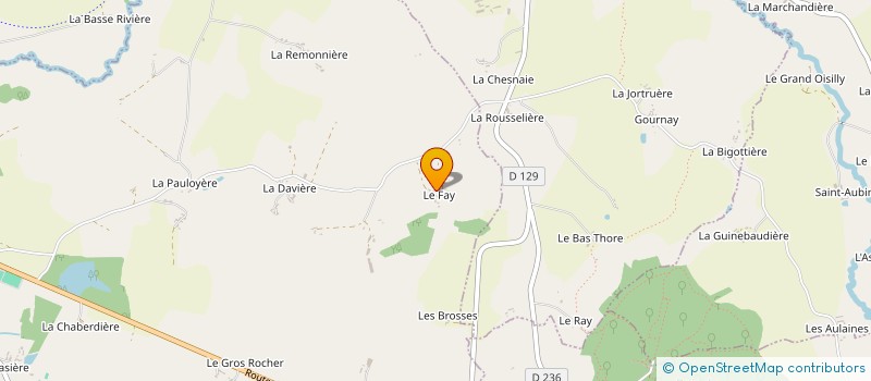 localisation de l'entreprise MONSIEUR ALAIN CHESNAIS à GRAZAY