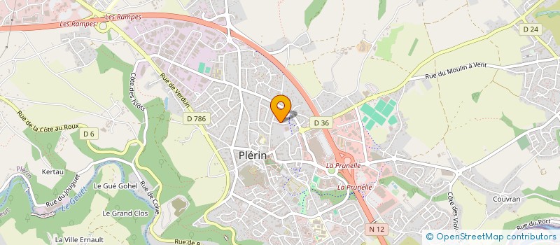 localisation de l'entreprise MONSIEUR ALAIN CHEVALIER à PLERIN
