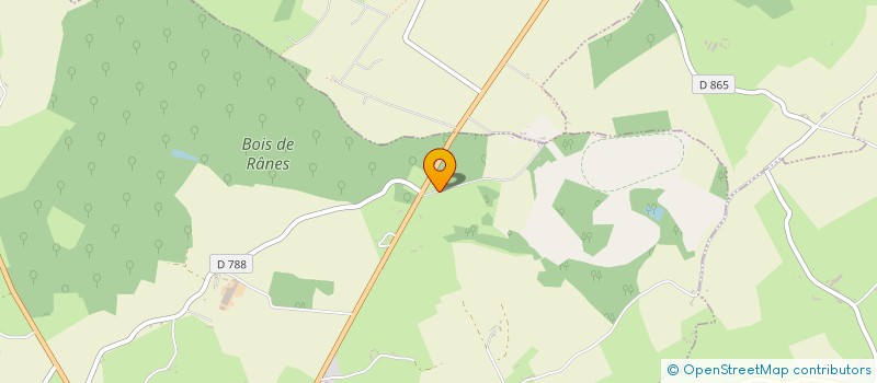 localisation de l'entreprise MONSIEUR ALAIN CHEVREUIL à RANES