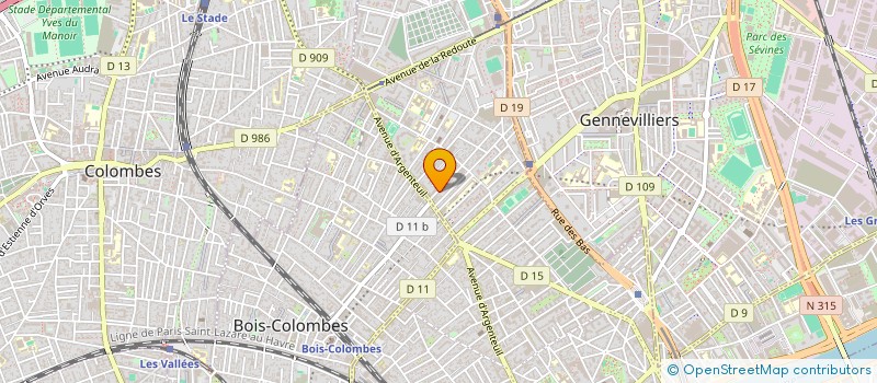 localisation de l'entreprise MONSIEUR ALAIN CHIKPOTO à ASNIERES-SUR-SEINE