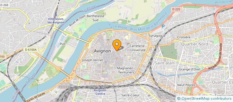 localisation de l'entreprise MONSIEUR ALAIN CHIRON à AVIGNON