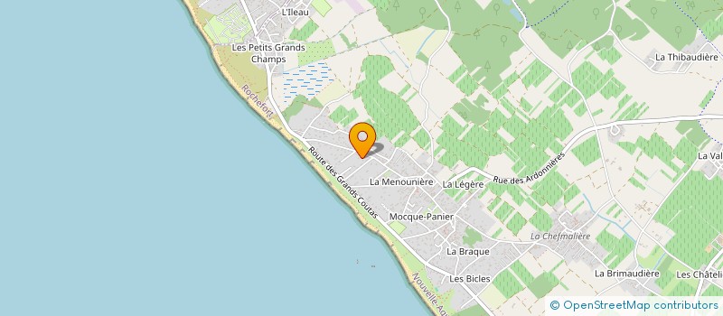 localisation de l'entreprise MONSIEUR ALAIN CHOCARD  SAINT-PIERRE-D'OLERON