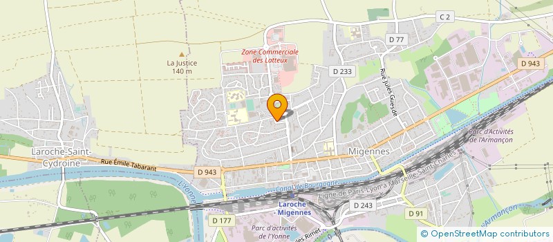 localisation de l'entreprise MONSIEUR ALAIN CICERONE à MIGENNES