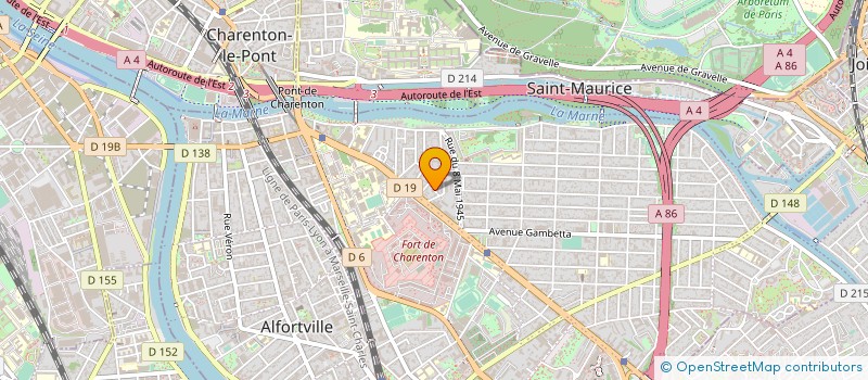 localisation de l'entreprise MONSIEUR ALAIN CITERNE à MAISONS-ALFORT