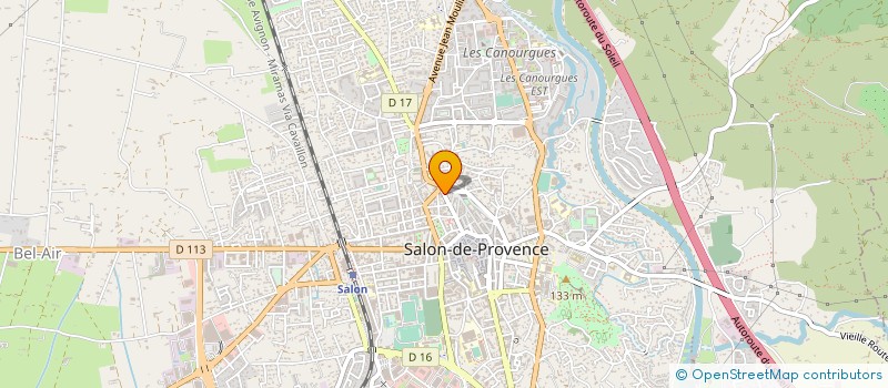 localisation de l'entreprise MONSIEUR ALAIN CLAP  SALON-DE-PROVENCE