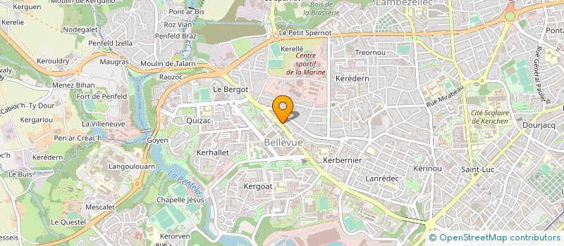 localisation de l'entreprise MONSIEUR ALAIN CLARAMONTES à BREST