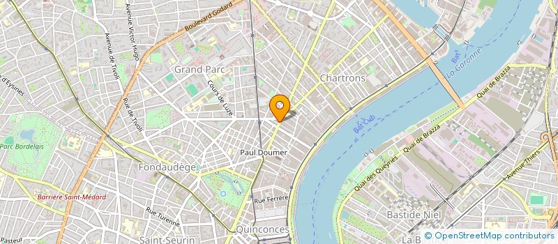 localisation de l'entreprise MONSIEUR ALAIN CLAUDE à BORDEAUX