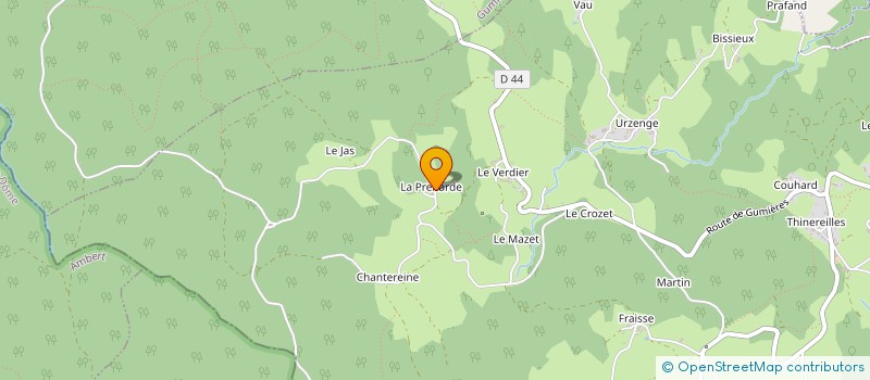 localisation de l'entreprise MONSIEUR ALAIN CLAUDE BASSET  SAINT-JEAN-SOLEYMIEUX