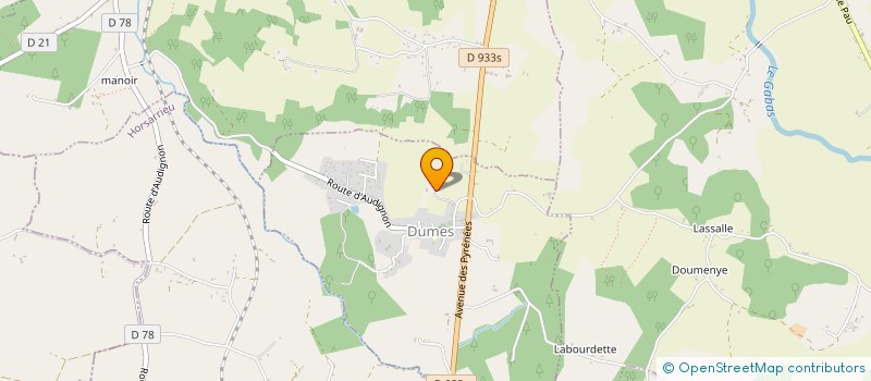 localisation de l'entreprise MONSIEUR ALAIN CLAVE  AURICE