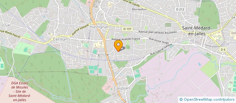 localisation de l'entreprise MONSIEUR ALAIN CLEMENT à SAINT-MEDARD-EN-JALLES
