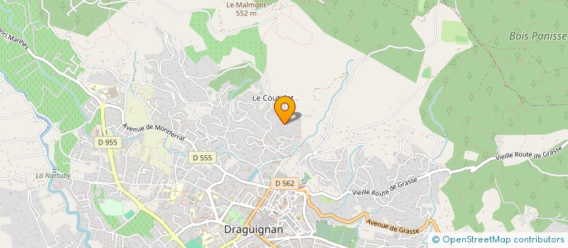 localisation de l'entreprise MONSIEUR ALAIN CLEMENTINE  DRAGUIGNAN