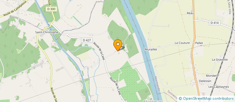 localisation de l'entreprise MONSIEUR ALAIN CLERC  MONHEURT