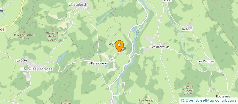localisation de l'entreprise MONSIEUR ALAIN CLERMONTEL à LES MARS