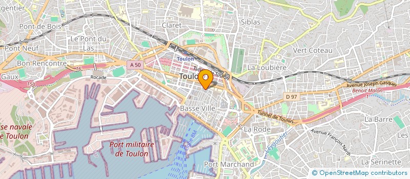 localisation de l'entreprise MONSIEUR ALAIN CLOTAIRE NGOUPENDE  TOULON