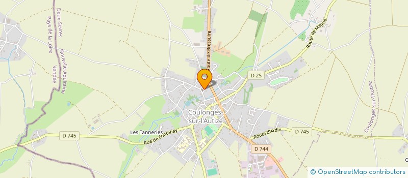 localisation de l'entreprise MONSIEUR ALAIN COCHARD  SAINT-LAURS