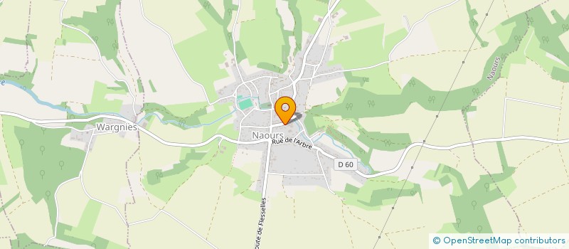 localisation de l'entreprise MONSIEUR ALAIN COFFIGNIEZ  NAOURS