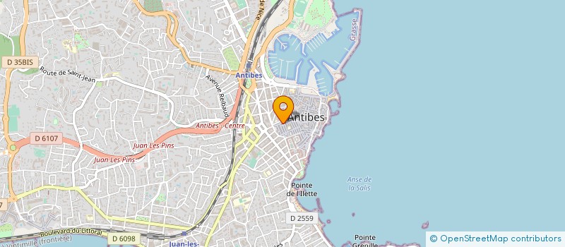 localisation de l'entreprise MONSIEUR ALAIN COHEN à ANTIBES