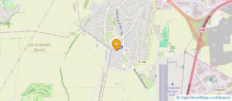 localisation de l'entreprise MONSIEUR ALAIN COHEN à CORBAS