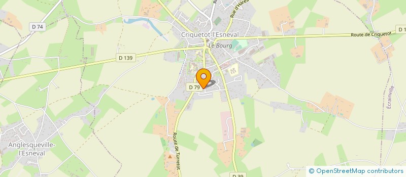 localisation de l'entreprise MONSIEUR ALAIN COLLARD  CRIQUETOT-L'ESNEVAL