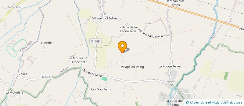 localisation de l'entreprise MONSIEUR ALAIN COLLIBEAUX à MARIGNY-LE-LOZON